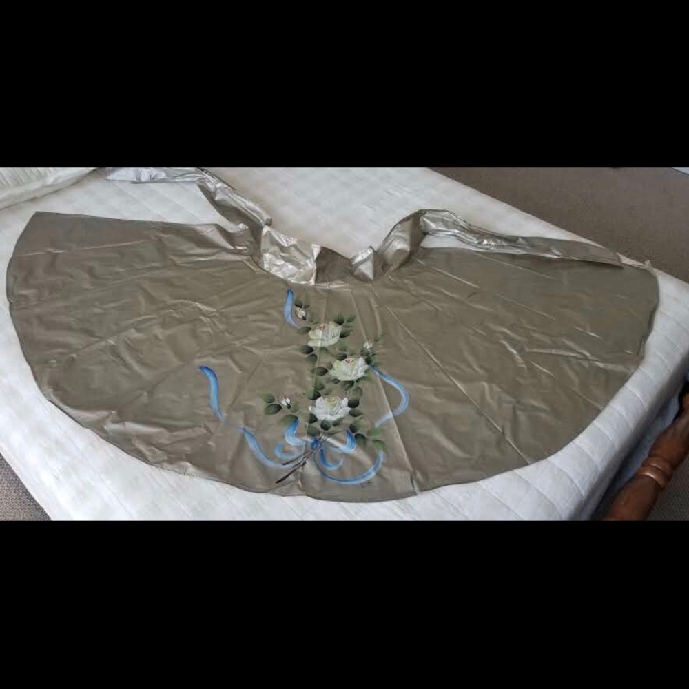 Handpainted Vinyl Apron